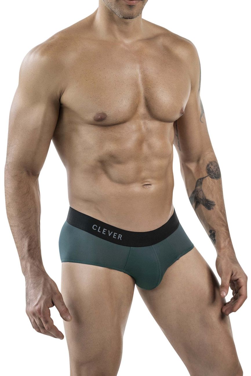 Clever 1862 Oneal Briefs Color Green - DealByEthan.gay loves Clever