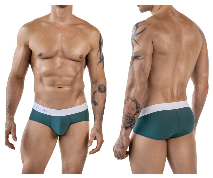 Clever 1863 Lecler Briefs Color Green - DealByEthan.gay loves Clever