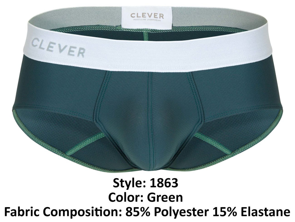 Clever 1863 Lecler Briefs Color Green - DealByEthan.gay loves Clever