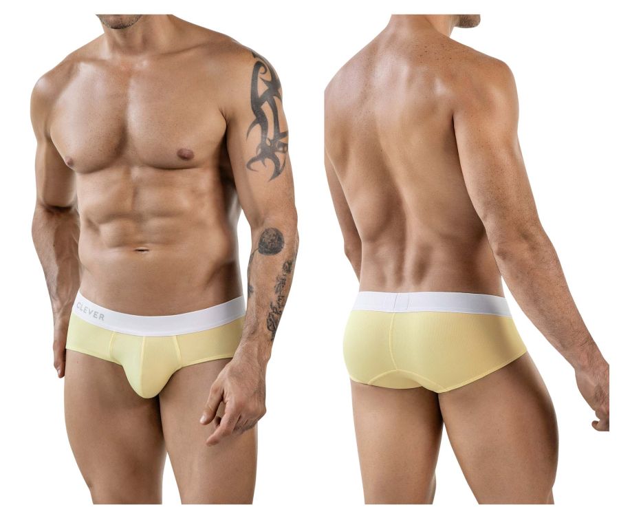 Clever 1863 Lecler Briefs Color Yellow - DealByEthan.gay loves Clever
