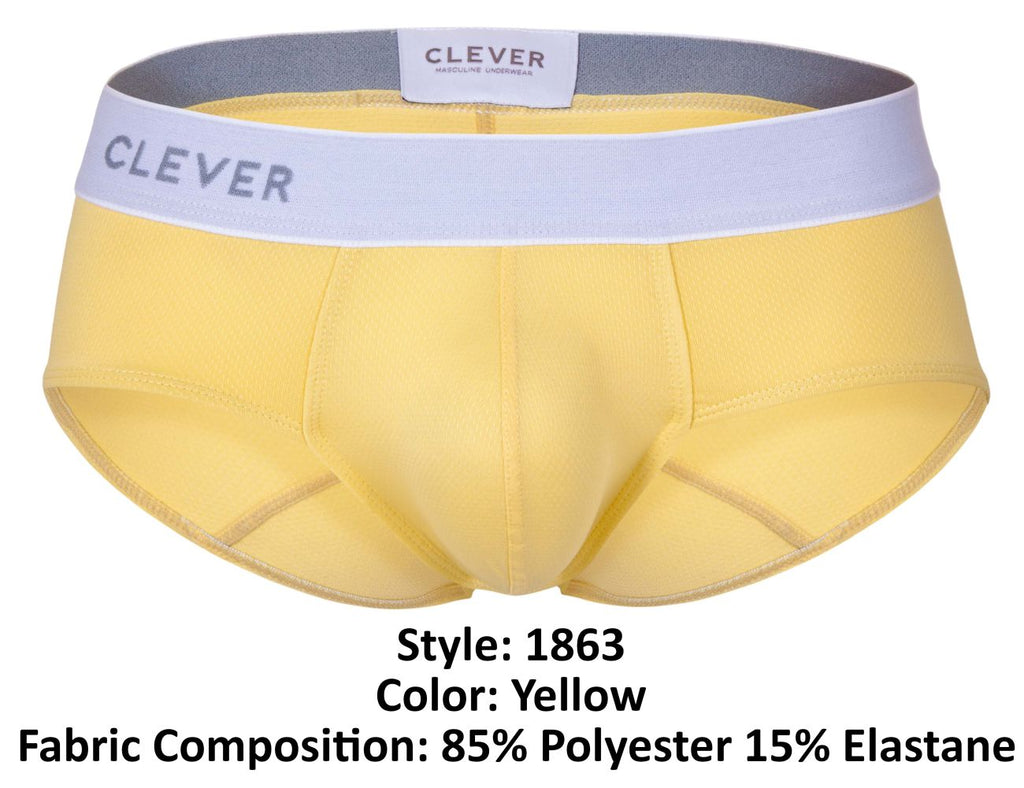 Clever 1863 Lecler Briefs Color Yellow - DealByEthan.gay loves Clever
