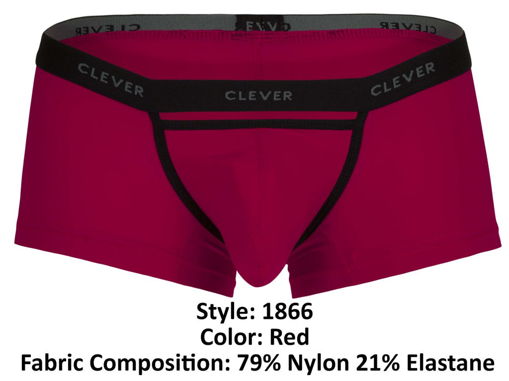 Clever 1866 Tokio Trunks Color Red - DealByEthan.gay loves Clever