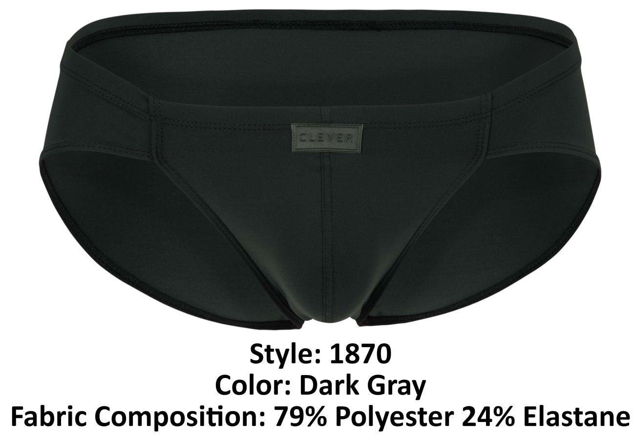 Clever 1870 Audaz Bikini Color Dark Gray - DealByEthan.gay loves Clever