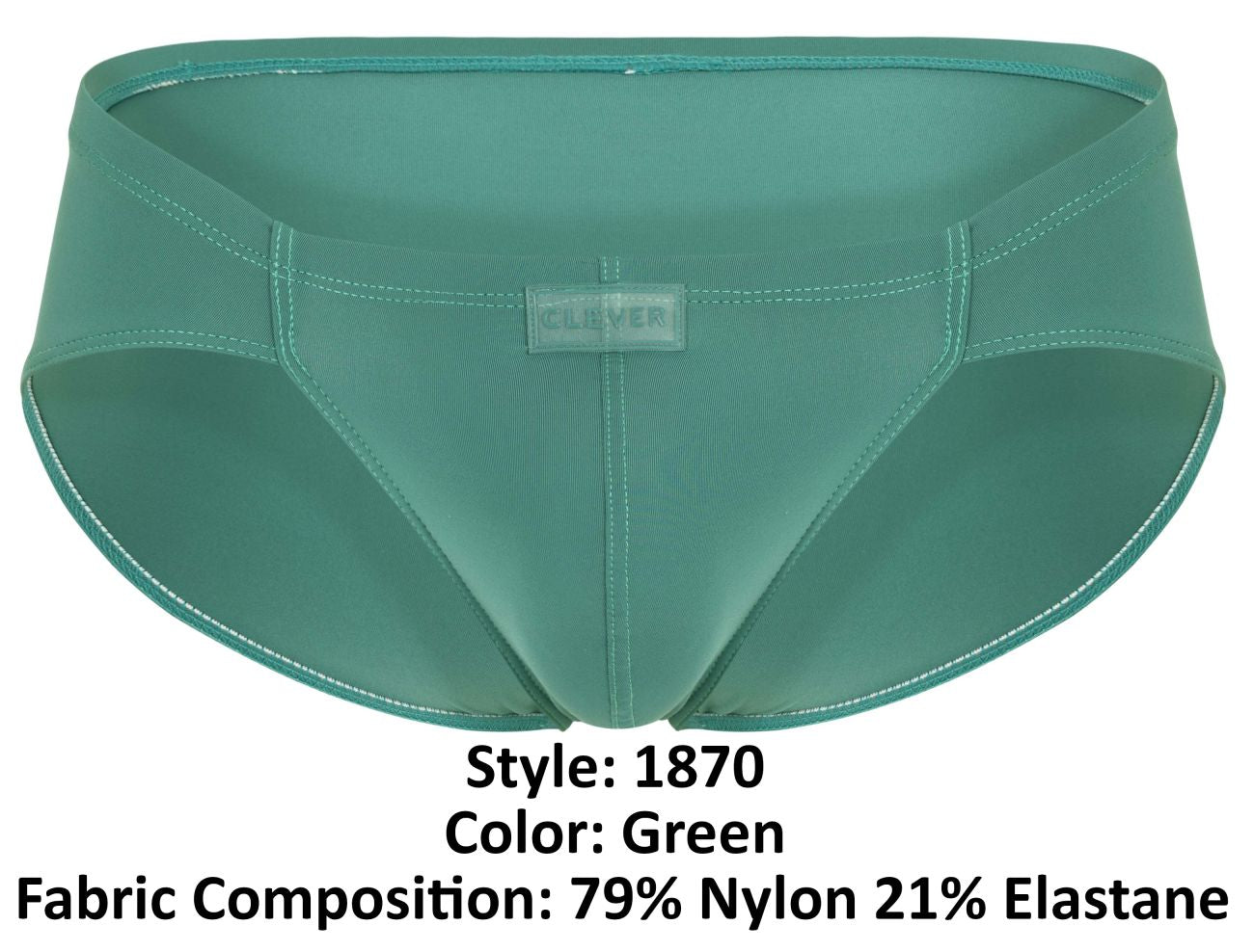 Clever 1870 Audaz Bikini Color Green - DealByEthan.gay loves Clever