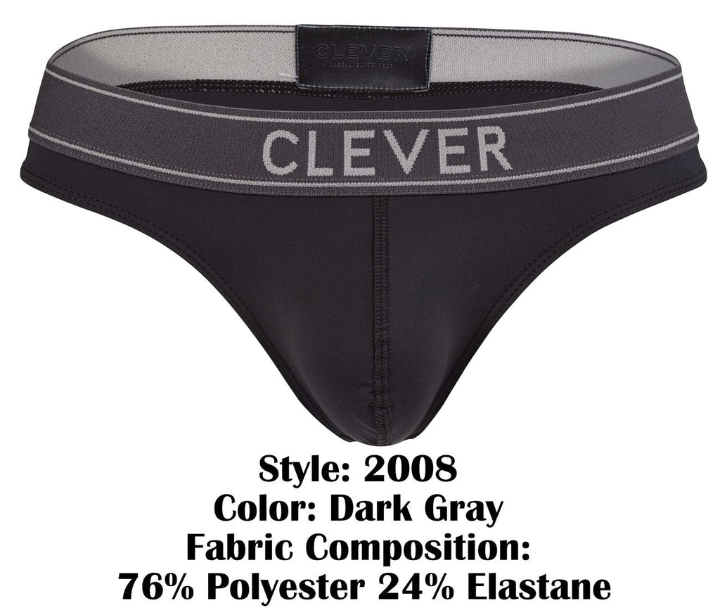 Clever 2008 Raw Thongs Color Dark Gray - DealByEthan.gay loves Clever