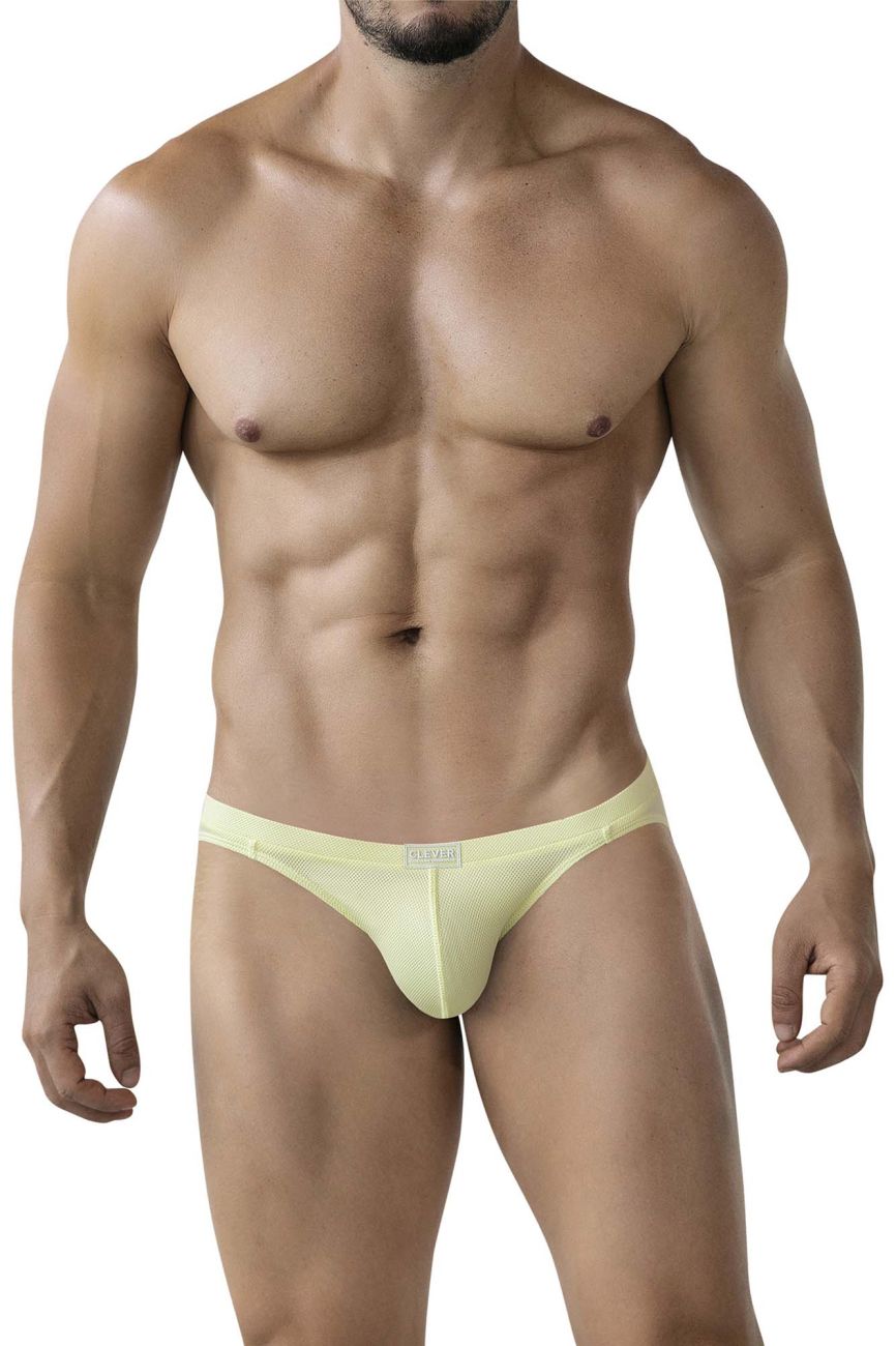 Clever 2014 Reto Briefs Color Light Yellow - DealByEthan.gay loves Clever