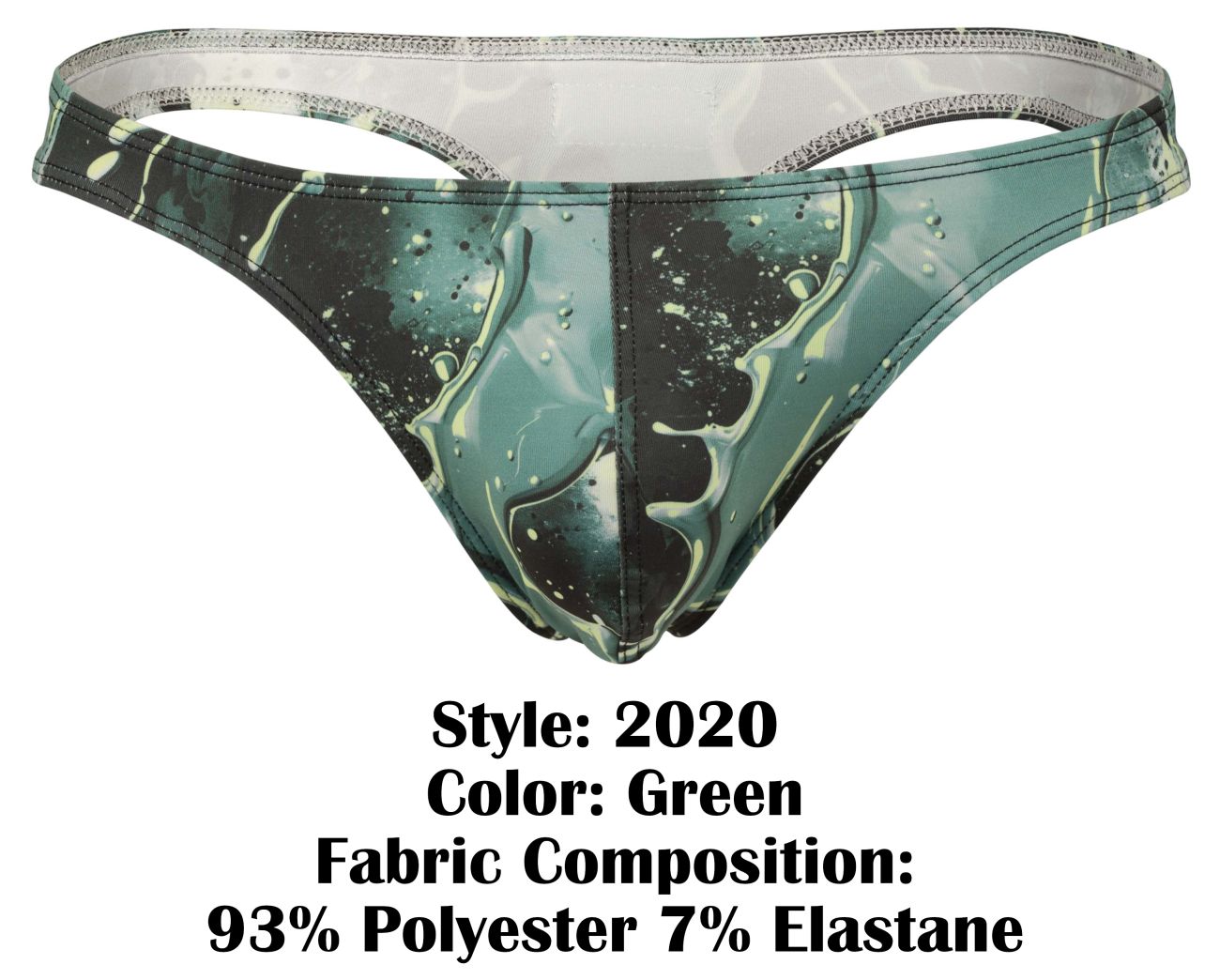 Clever 2020 Galia Thongs Color Green - DealByEthan.gay loves Clever