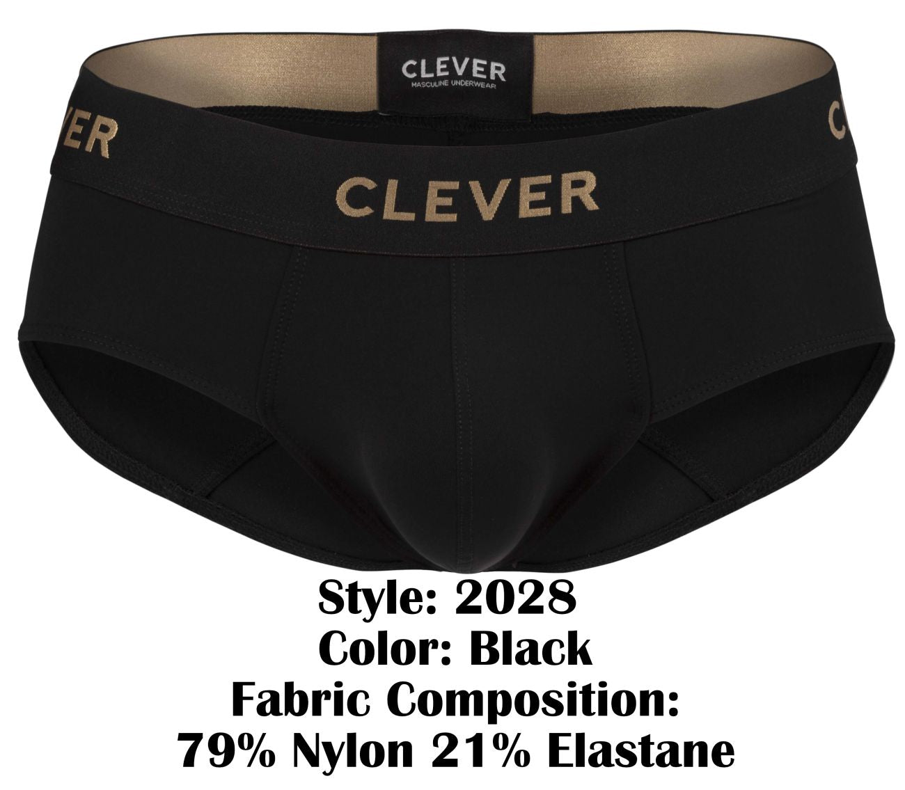 Clever 2028 Valladolid Briefs Color Black - DealByEthan.gay loves Clever