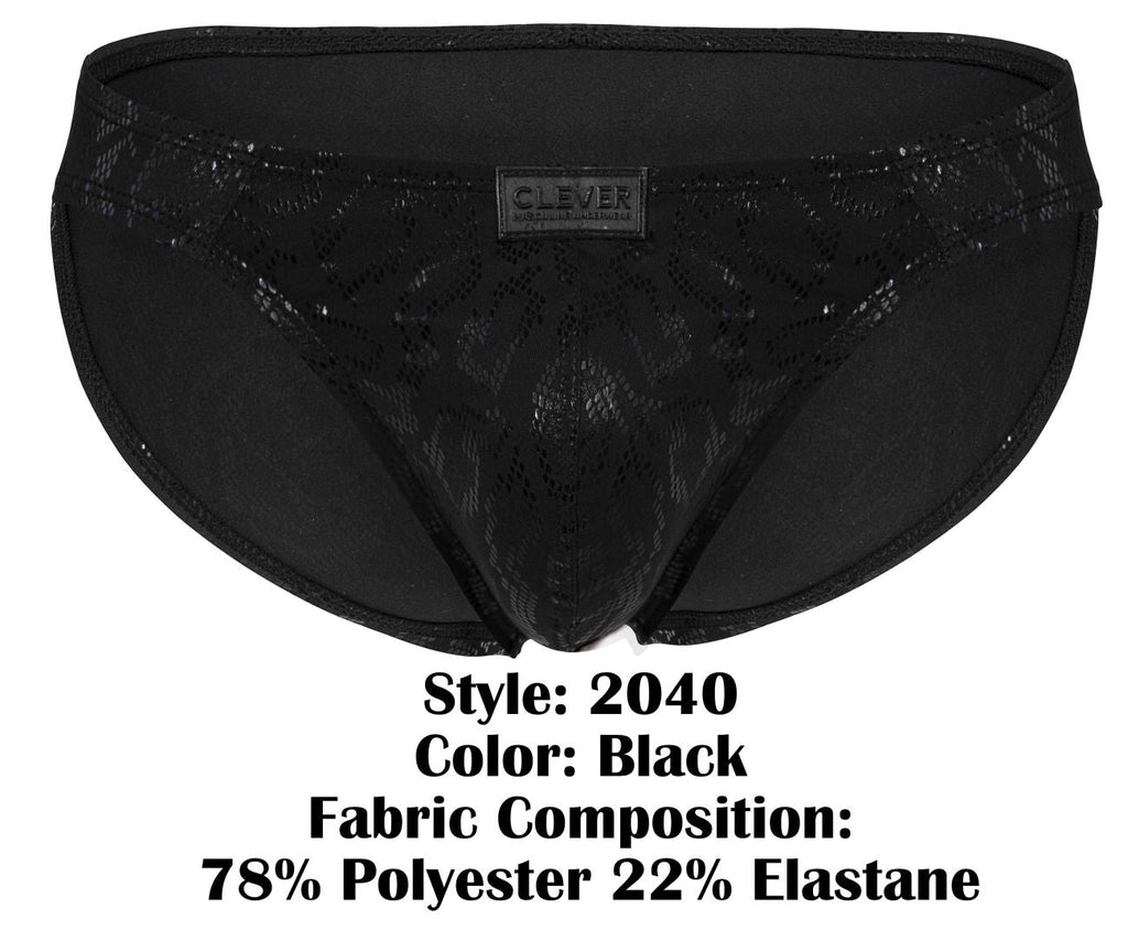 Clever 2040 Luxe Briefs Color Black - DealByEthan.gay loves Clever
