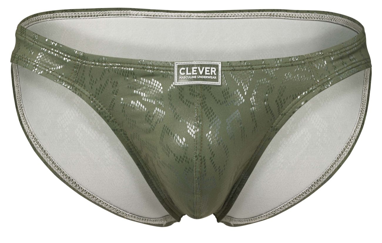 Clever 2040 Luxe Briefs Color Green - DealByEthan.gay loves Clever
