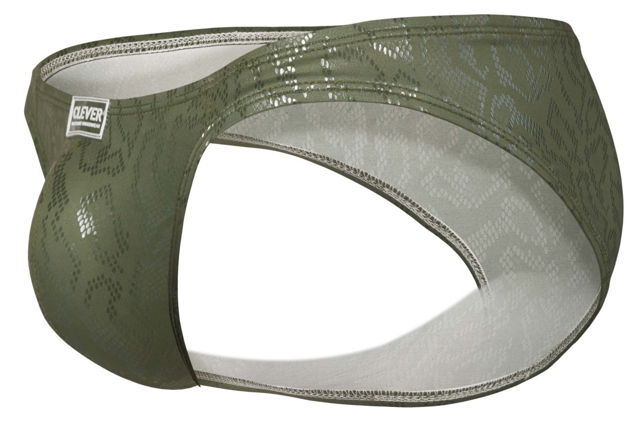 Clever 2040 Luxe Briefs Color Green - DealByEthan.gay loves Clever