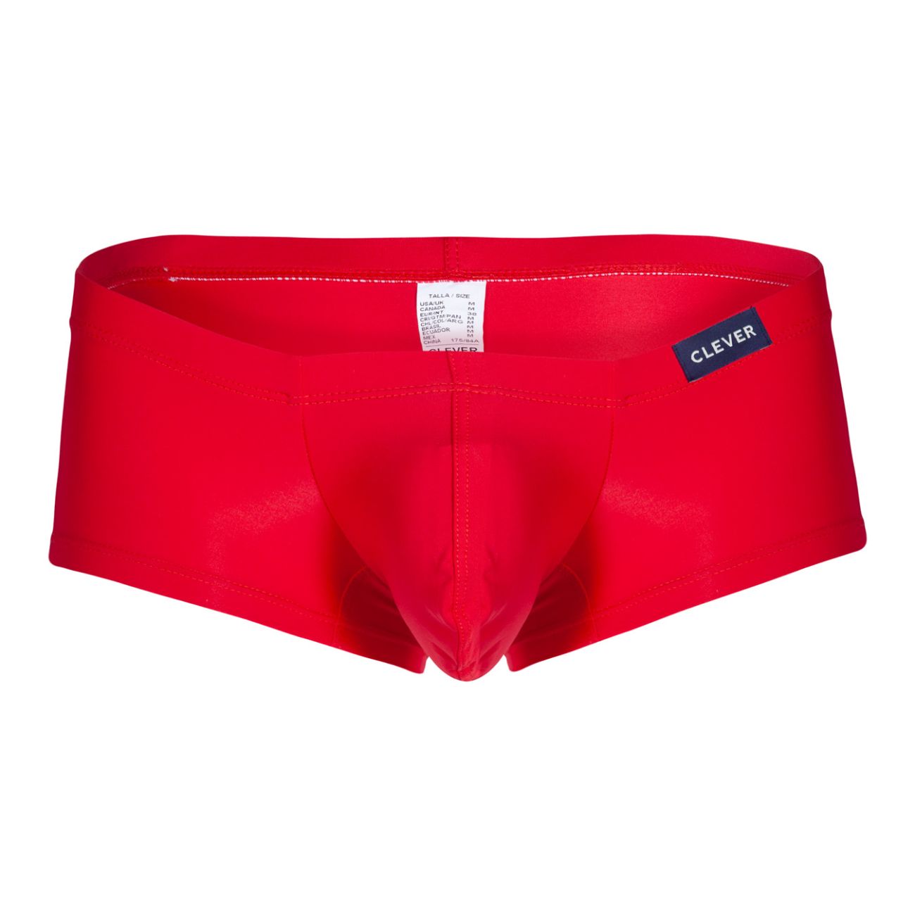 Clever 229949 3PK Autralian Latin Trunks Color Red-Blue-White - DealByEthan.gay loves Clever