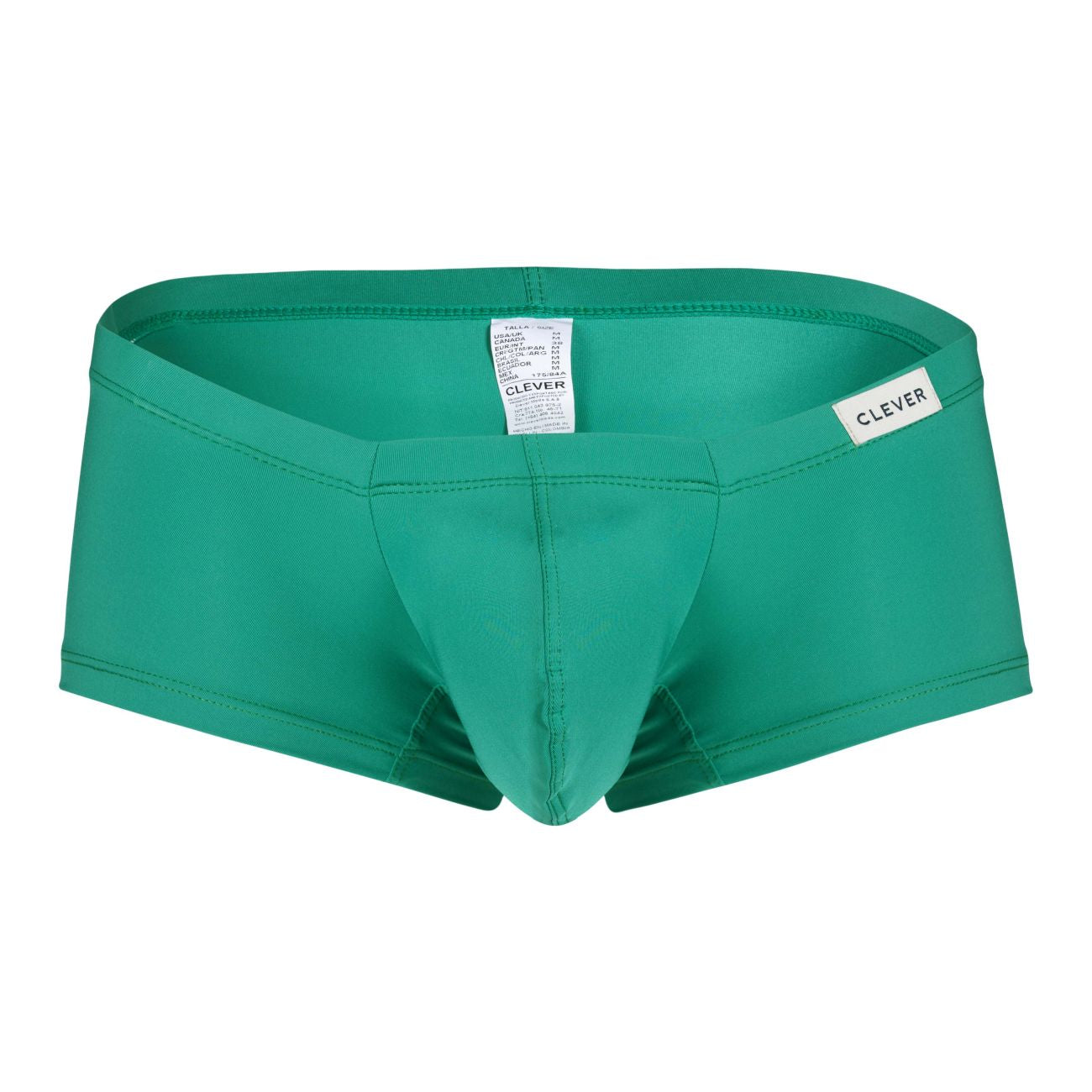 Clever 229950 3PK Autralian Latin Trunks Color Green-Pink-Blue - DealByEthan.gay loves Clever