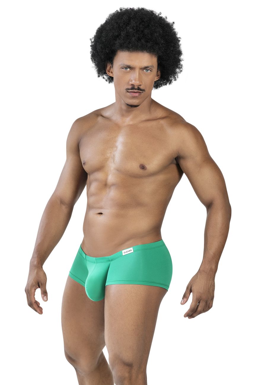 Clever 229950 3PK Autralian Latin Trunks Color Green-Pink-Blue - DealByEthan.gay loves Clever