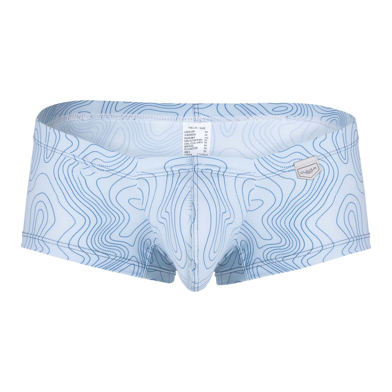 Clever 229951 - Bañador australiano latino (paquete de 3), color azul, blanco y verde