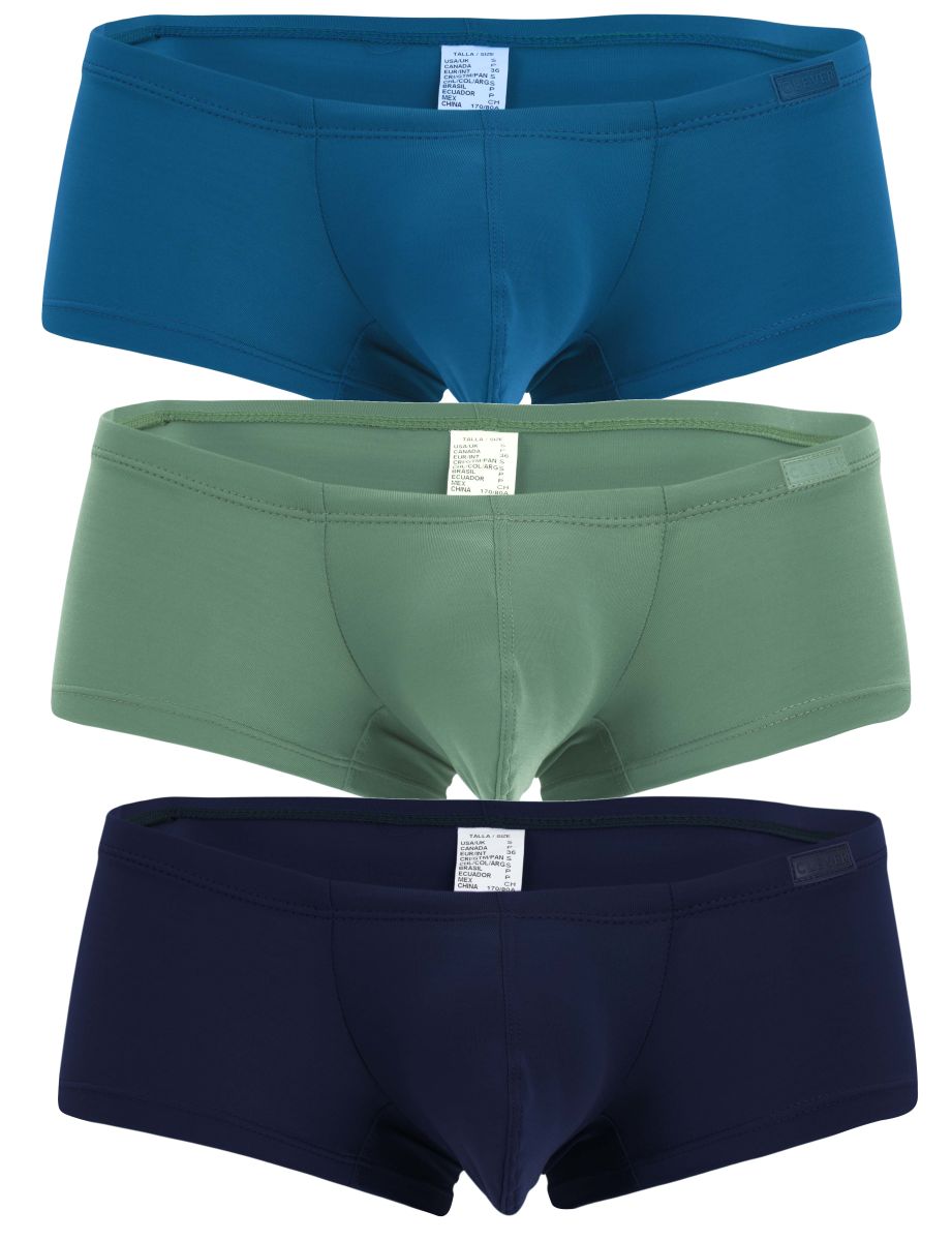Clever 229962 3PK Australian Latin Trunks Color Multi-colored - DealByEthan.gay loves Clever