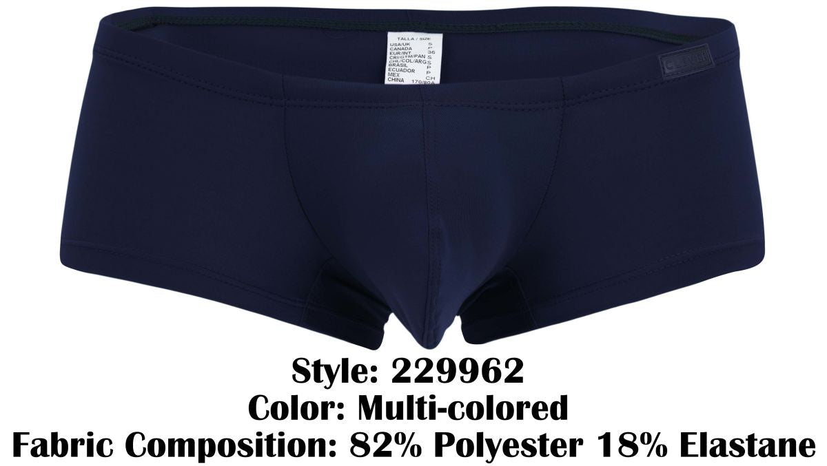 Clever 229962 3PK Australian Latin Trunks Color Multi-colored - DealByEthan.gay loves Clever