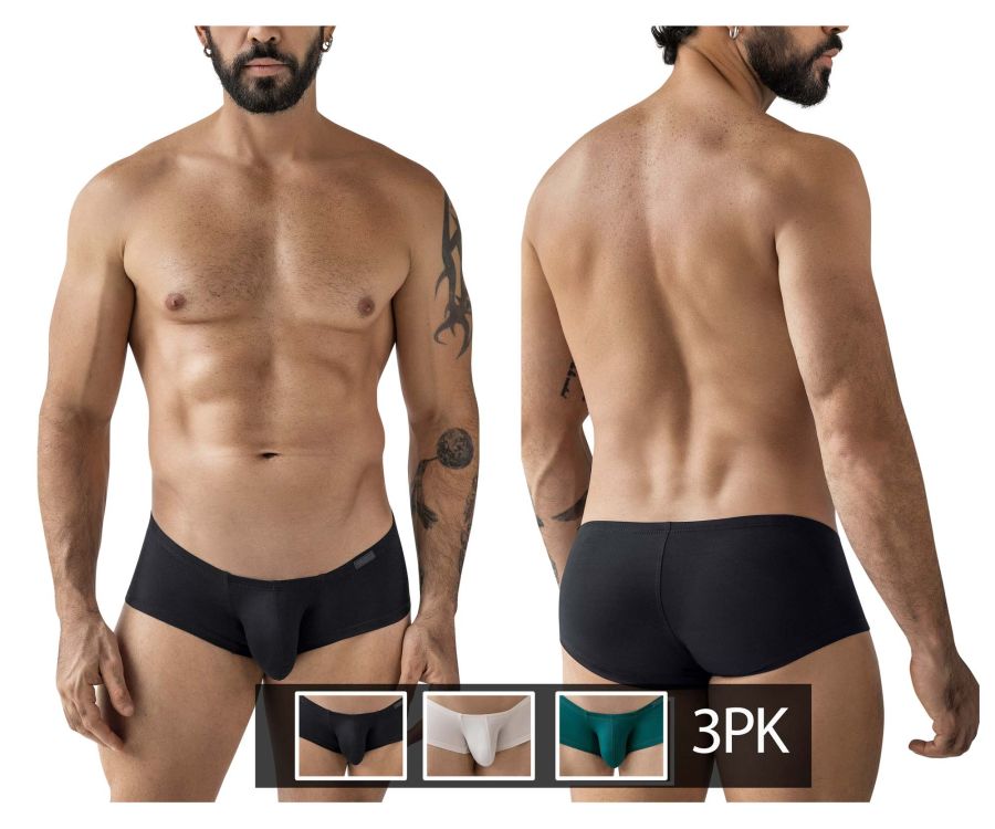 Clever 229963 3PK Australian Latin Trunks Color Multi-colored - DealByEthan.gay loves Clever