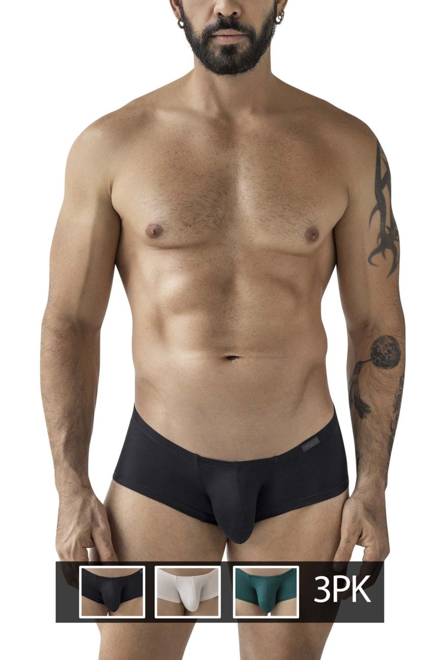 Clever 229963 3PK Australian Latin Trunks Color Multi-colored - DealByEthan.gay loves Clever