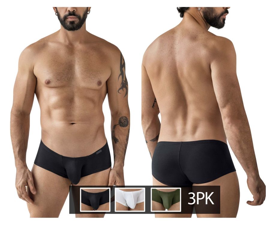 Clever 229964 3PK Australian Latin Trunks Color Multi-colored - DealByEthan.gay loves Clever