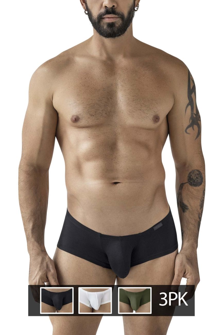 Clever 229964 3PK Australian Latin Trunks Color Multi-colored - DealByEthan.gay loves Clever