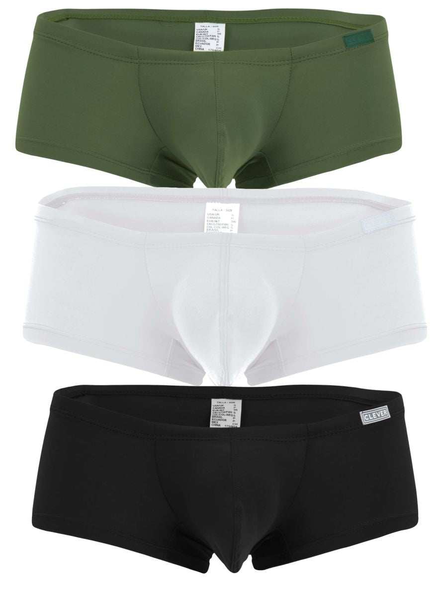 Clever 229964 3PK Australian Latin Trunks Color Multi-colored - DealByEthan.gay loves Clever