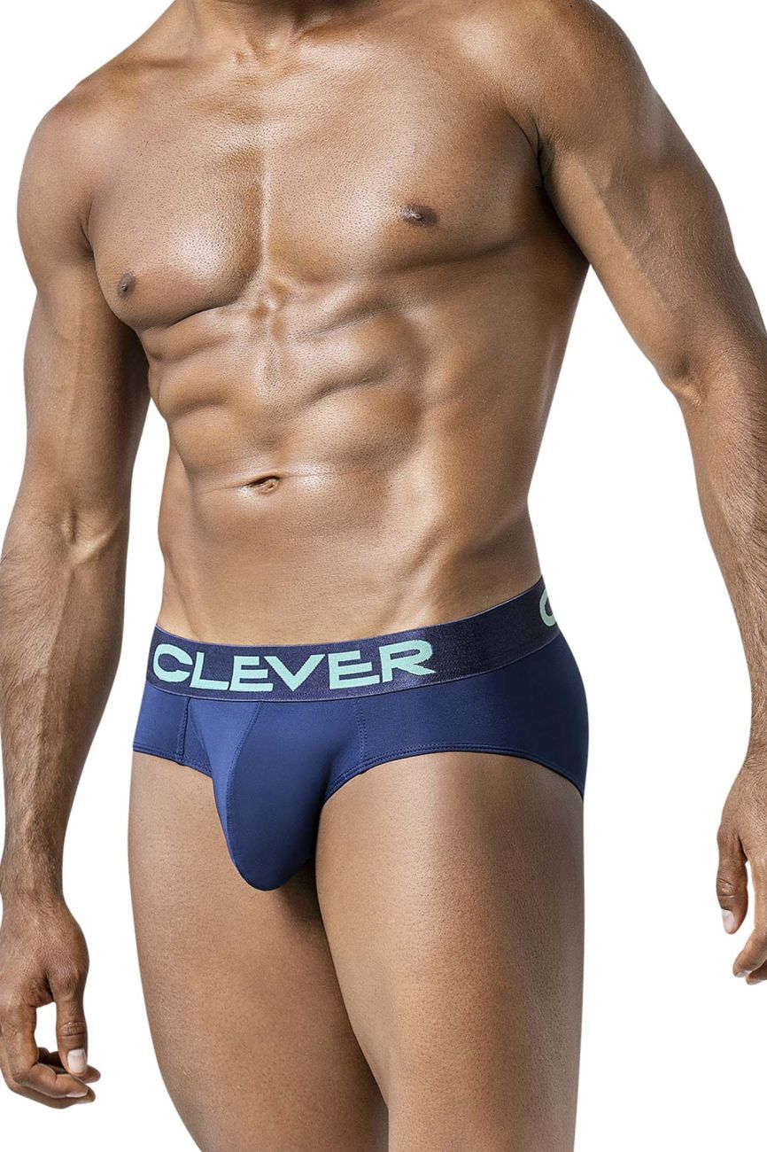 Clever 519968 3PK Australian Latin Briefs Color Beige-Blue-Green - DealByEthan.gay loves Clever