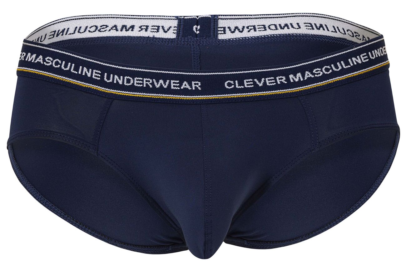 Clever 519969 3PK Australian Latin Briefs Color Blue-Petrol-Green - DealByEthan.gay loves Clever