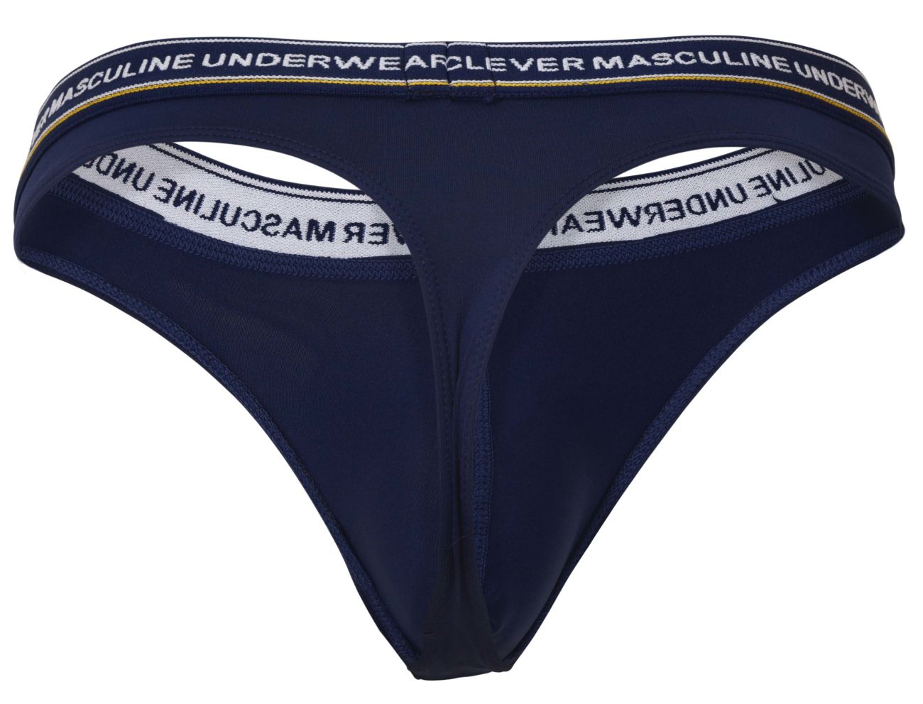 Clever 100010 3er-Pack australische Latin-Tangas, Farbe Blau-Petrol-Grün