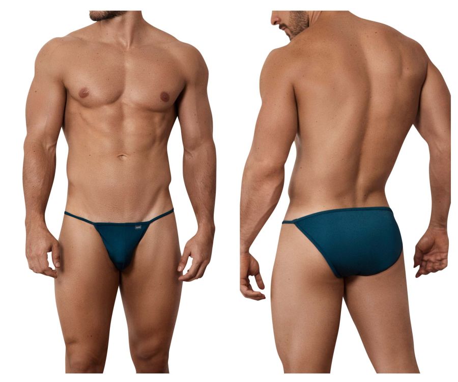 Clever 1566 Destellos Bikini Color Azul Petróleo