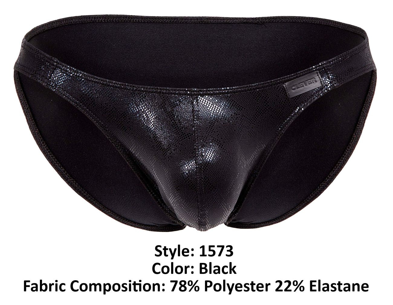 Bikini Clever 1573 Brillante Color Negro