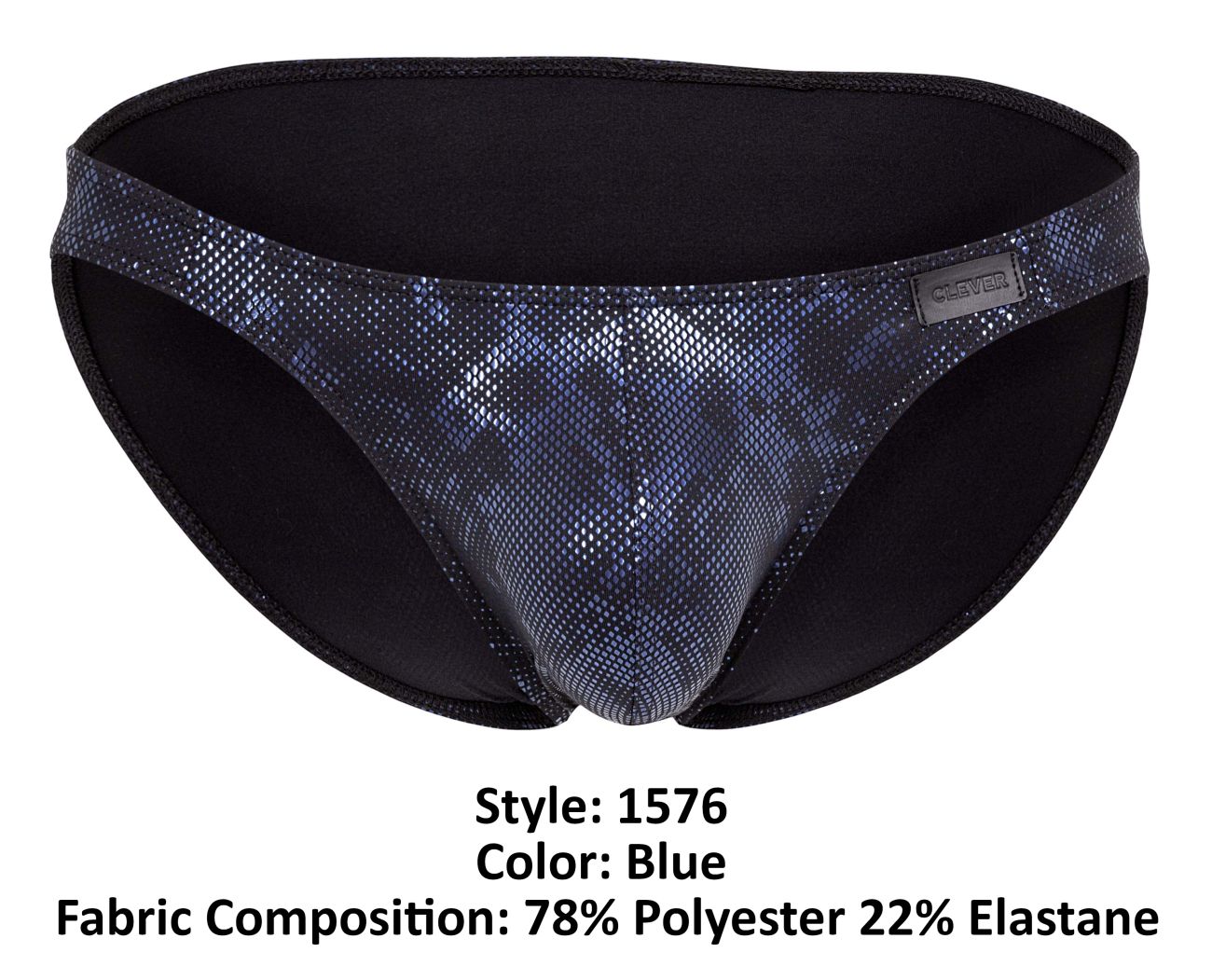 Bikini Clever 1576 Cambodia Color Azul