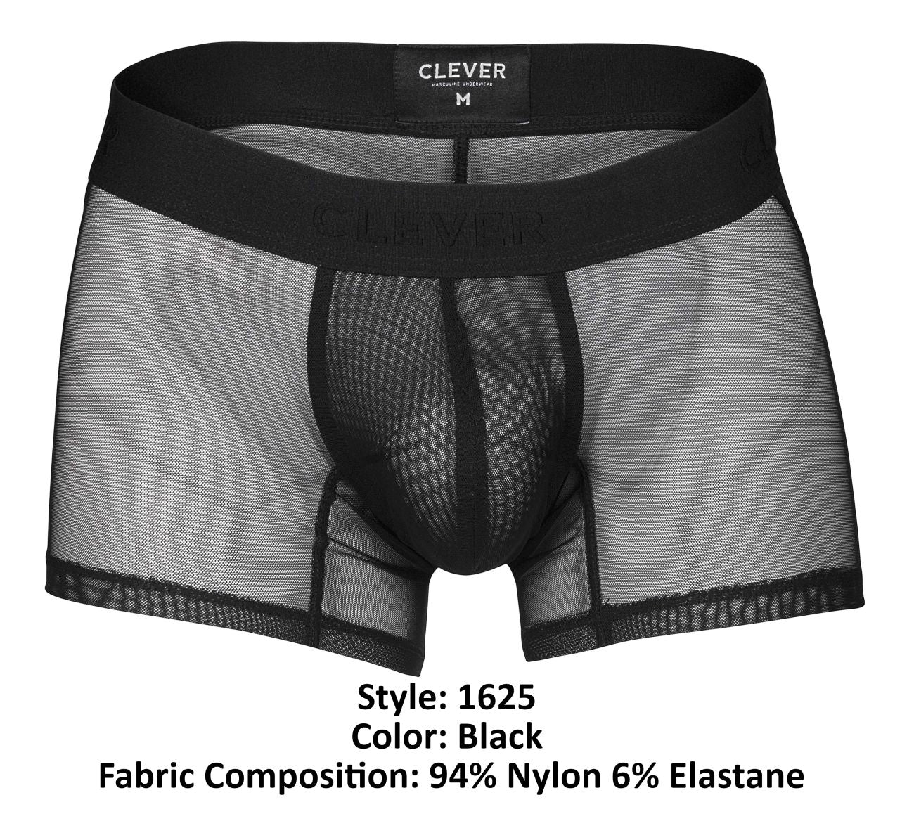 Clever 1625 Yin Yang Badehose Farbe Schwarz