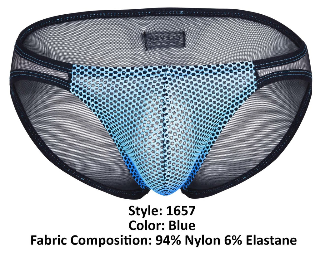 Clever 1657 Mockery Bikini Farbe Blau