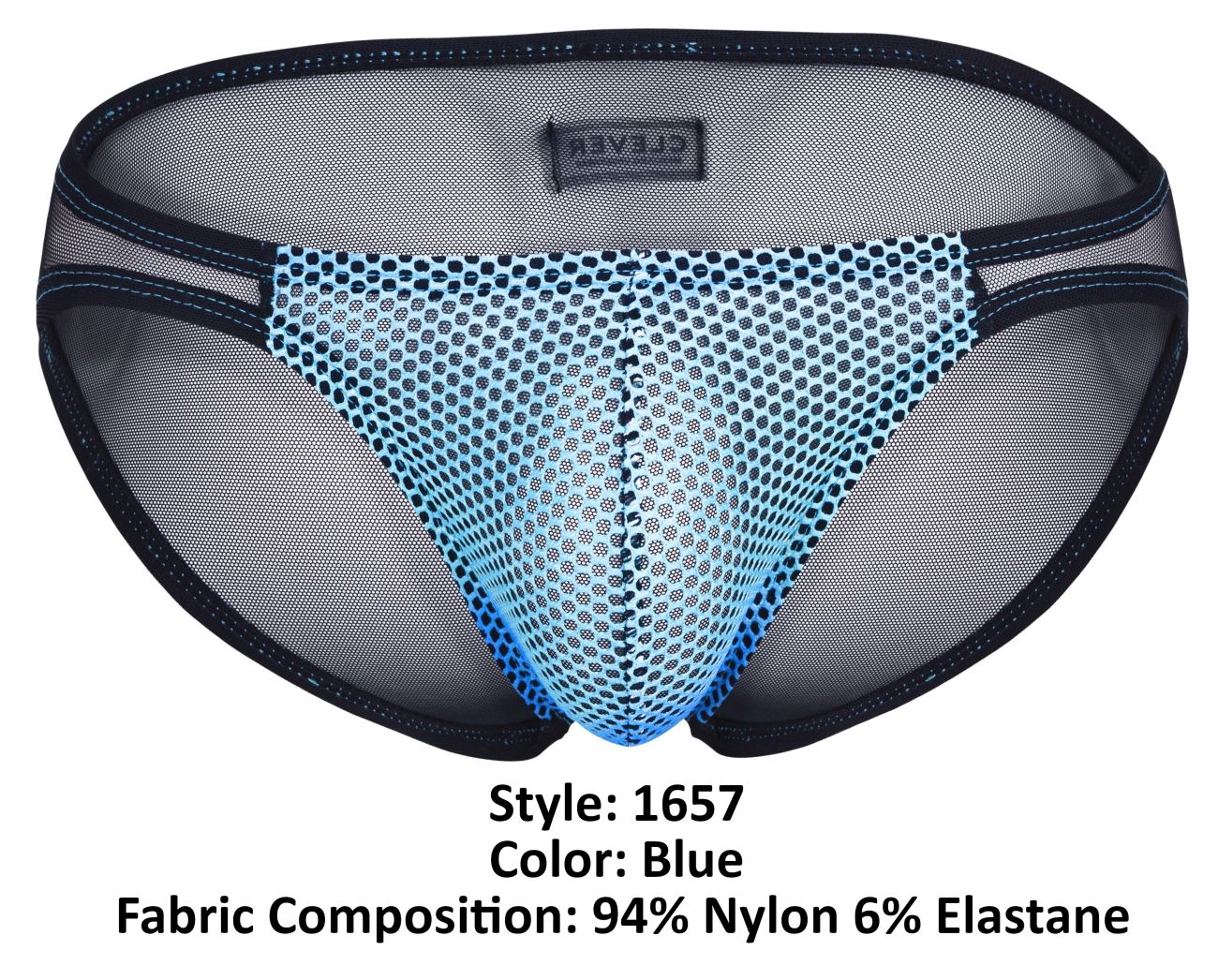 Clever 1657 Mockery Bikini Farbe Blau