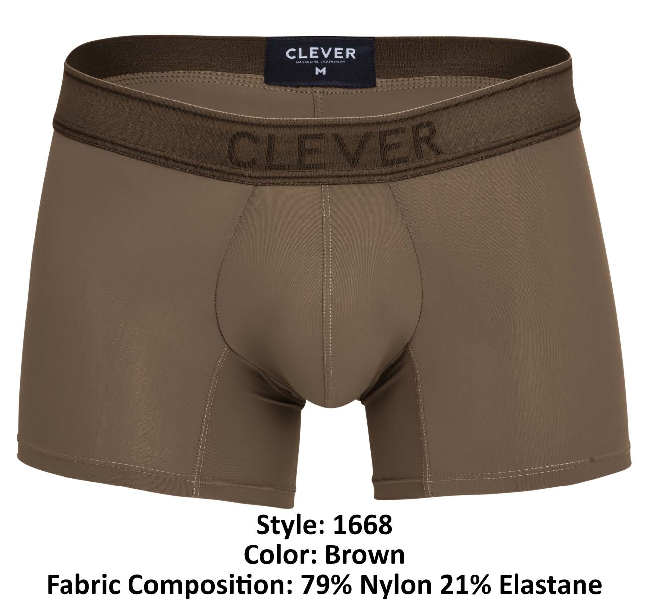 Clever 1668 Britanica Badehose Farbe Braun