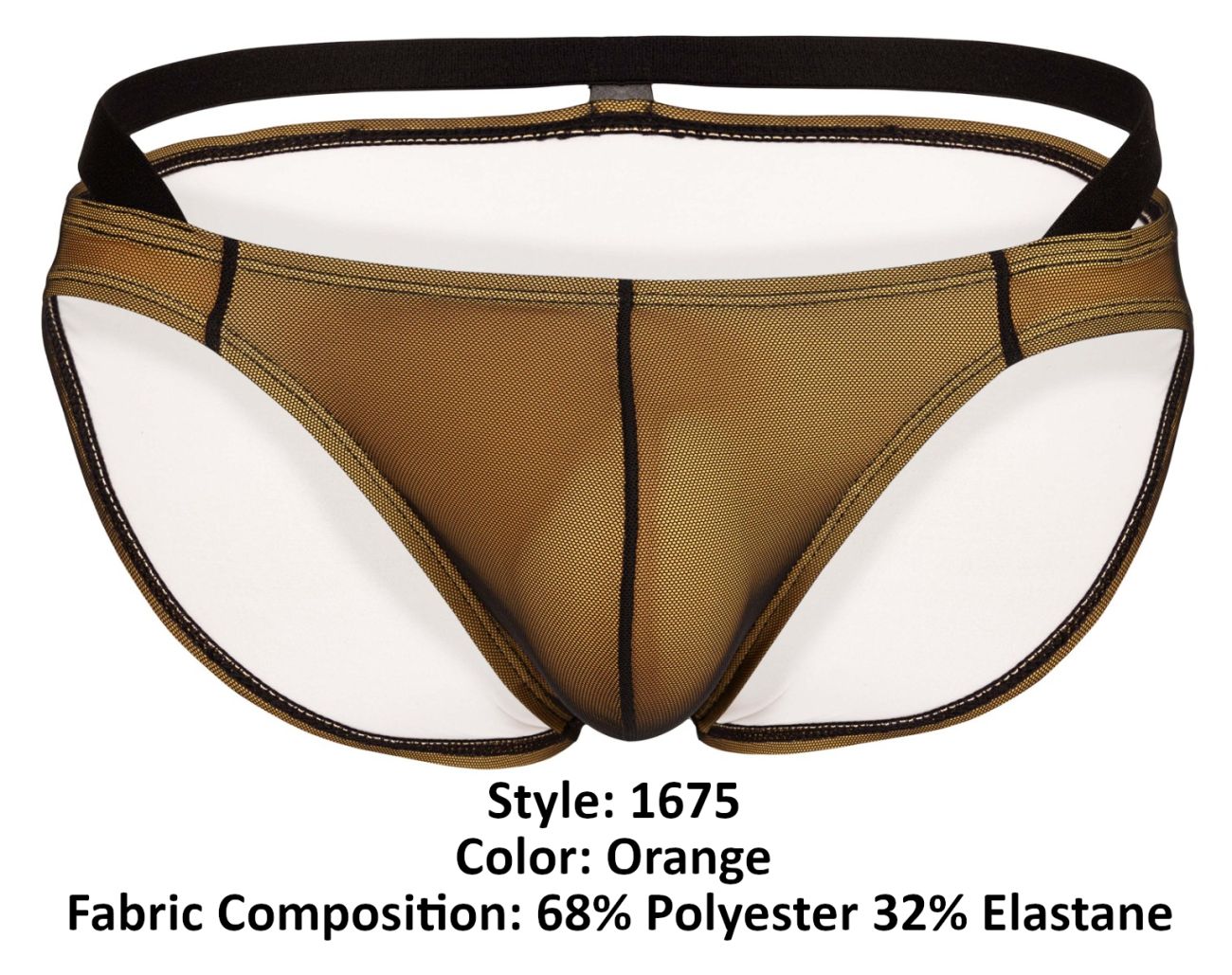 Clever 1675 Erotik Bikini Farbe Orange