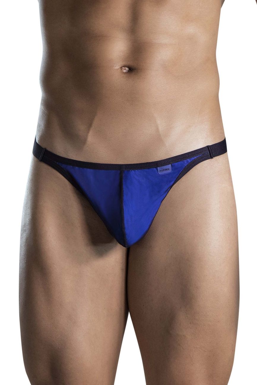 Clever 1676 Eroticism Thongs Color Blue