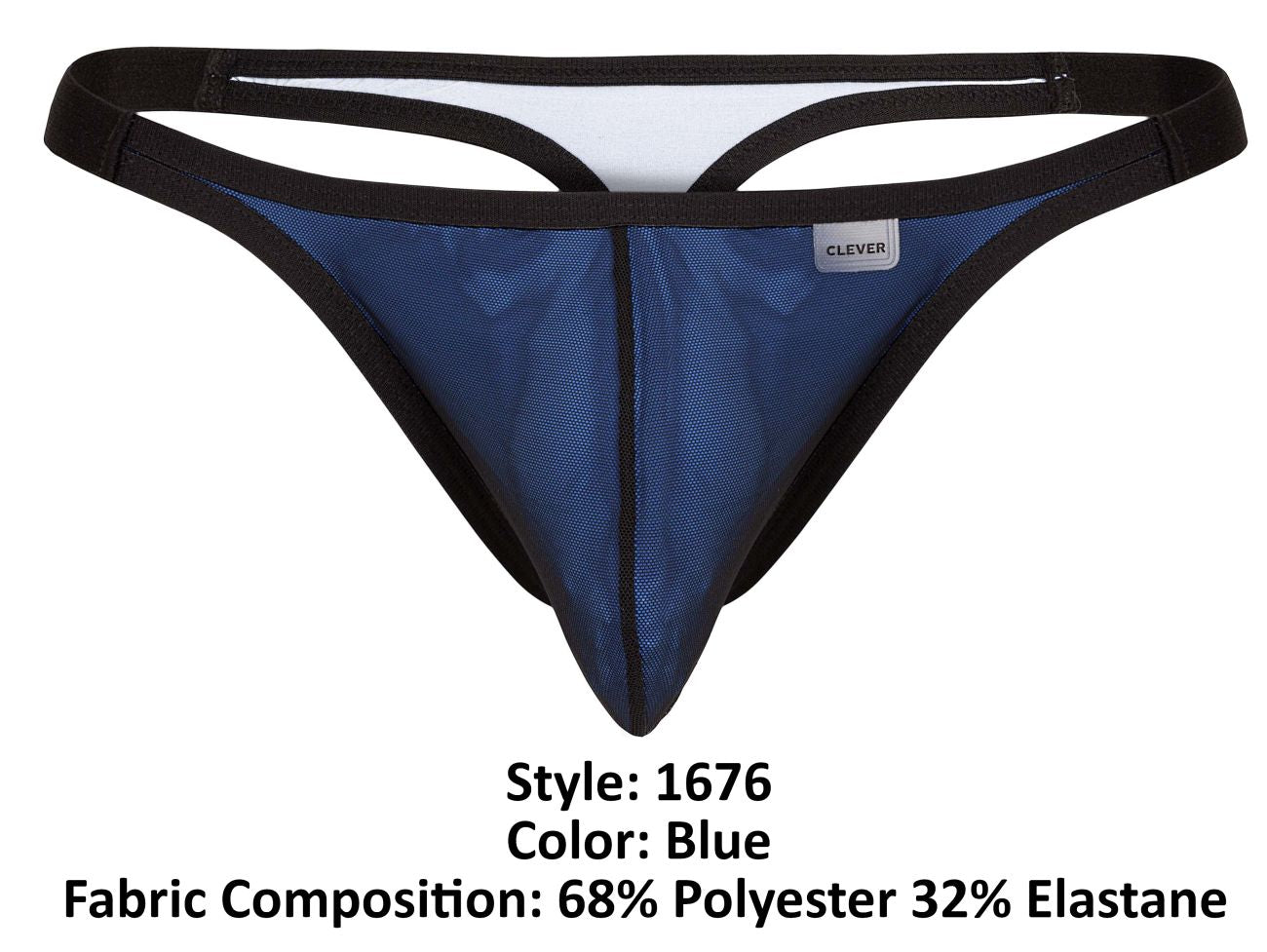 Clever 1676 Erotik Strings Farbe Blau