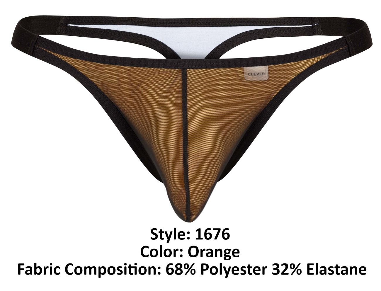 Clever 1676 Erotik Strings Farbe Orange