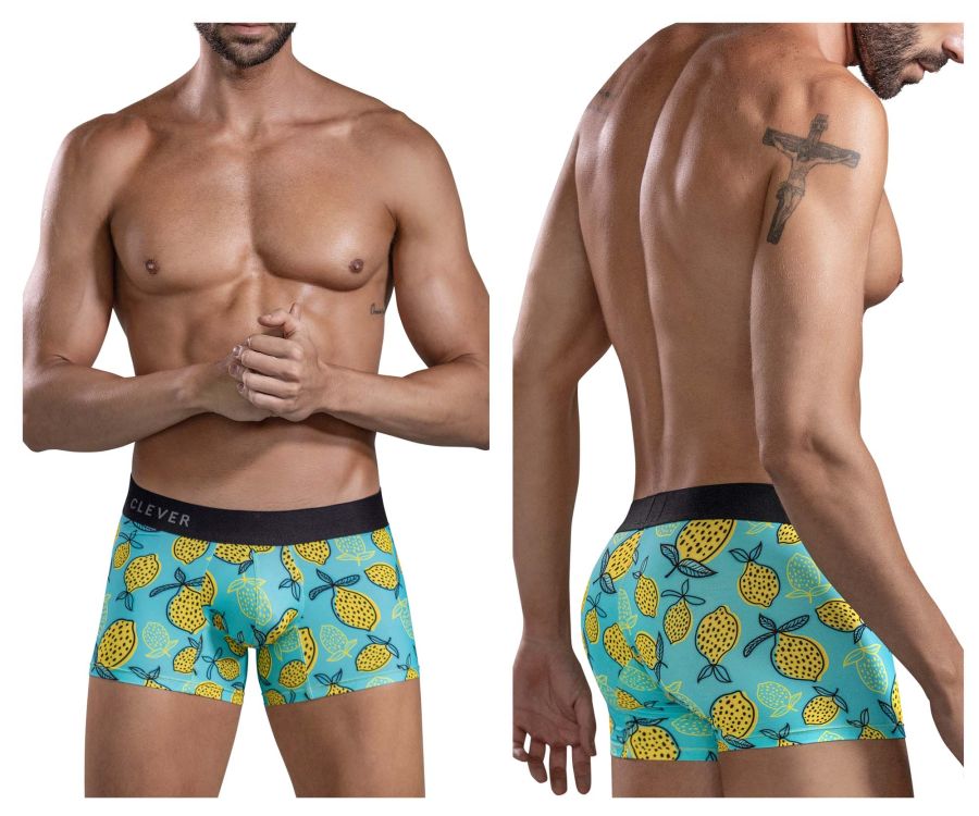 Clever 1686 Lemons Badehose Farbe Blau