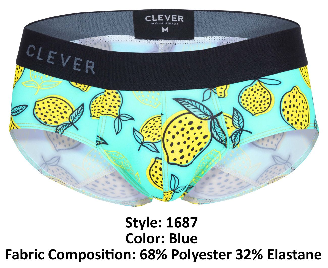 Clever 1687 Lemons Slip Farbe Blau
