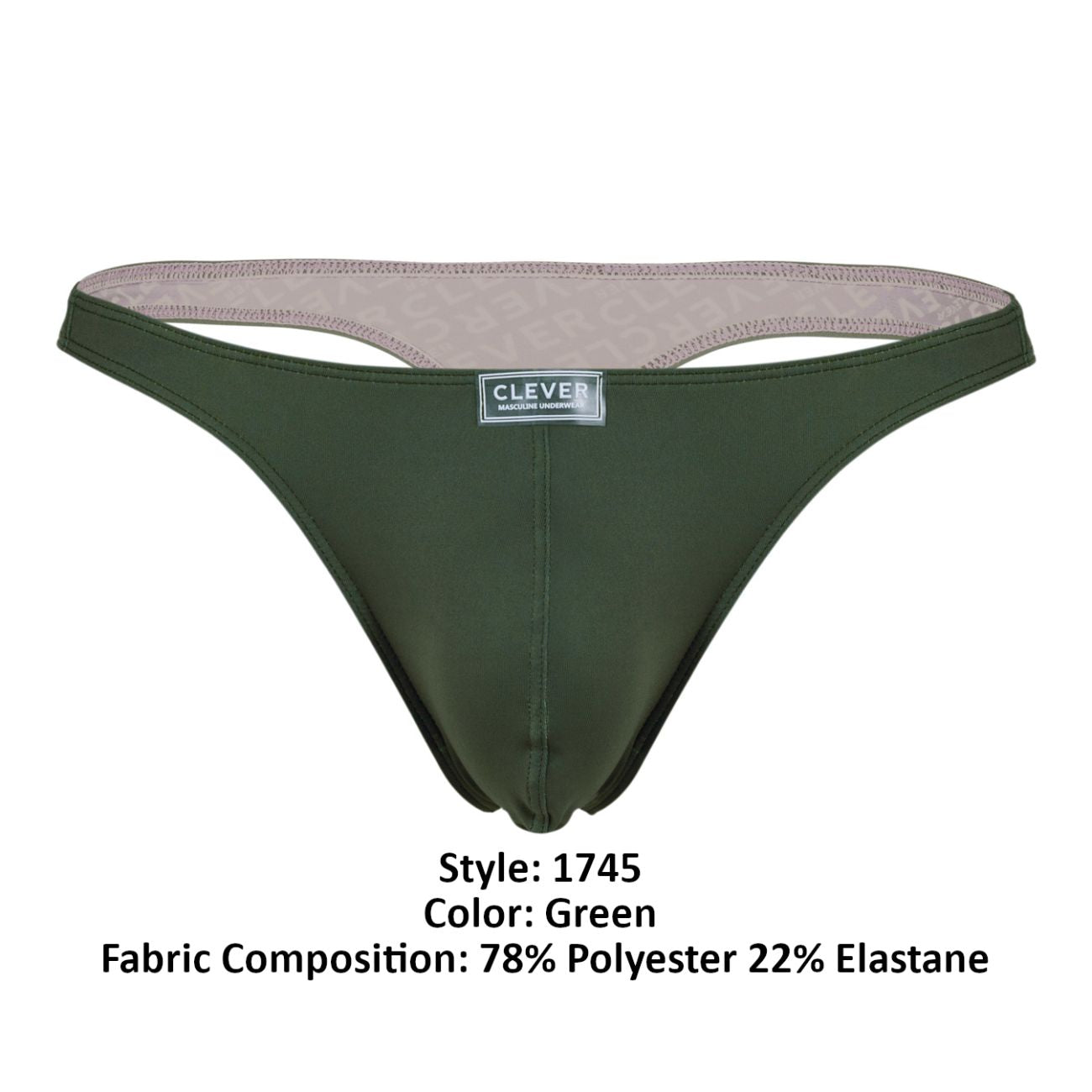 Clever 1745 Optimo Thongs Color Green