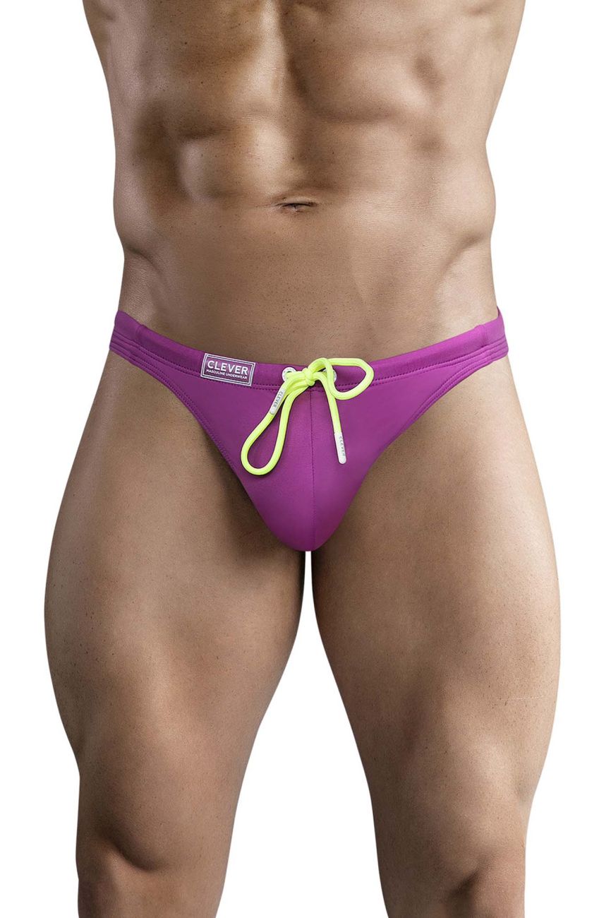 Clever 1764 Vivo Badeslips Farbe Traube