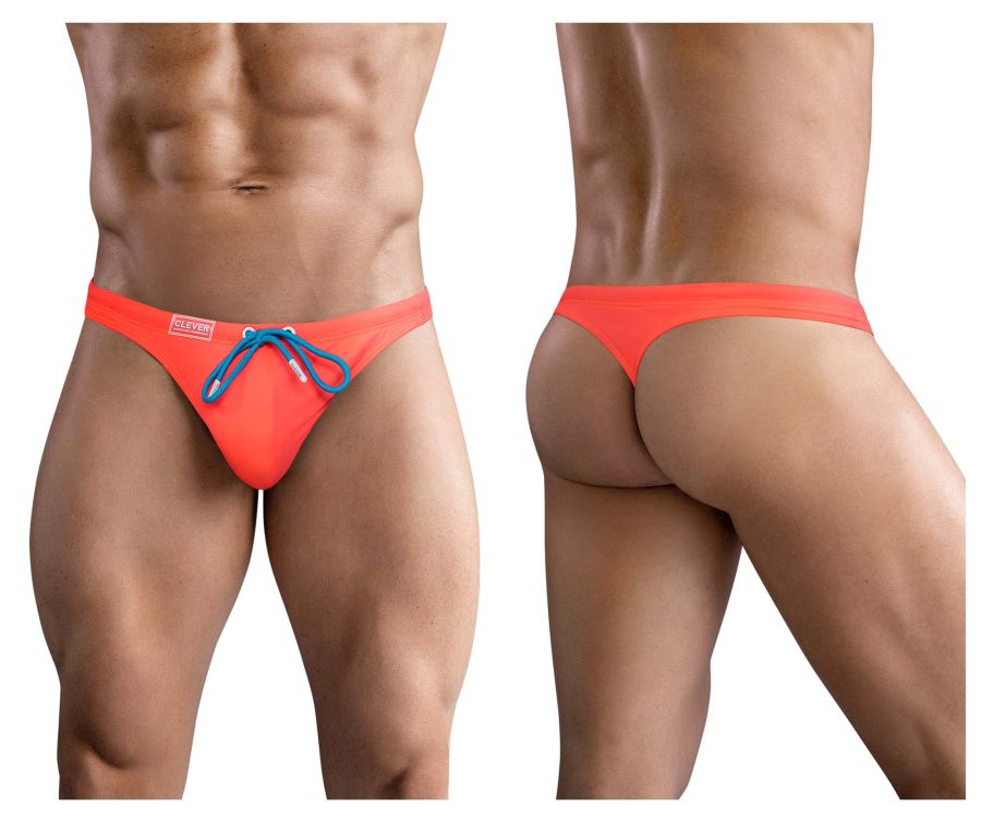Clever 1764 Vivo Bade-Tangas Farbe Orange