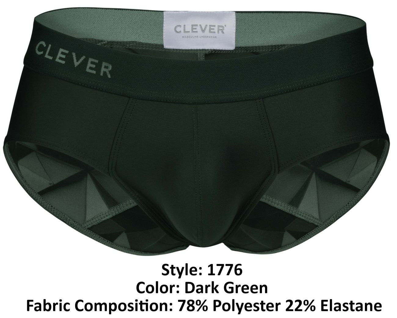 Clever 1776 Venecia Slip Farbe Dunkelgrün