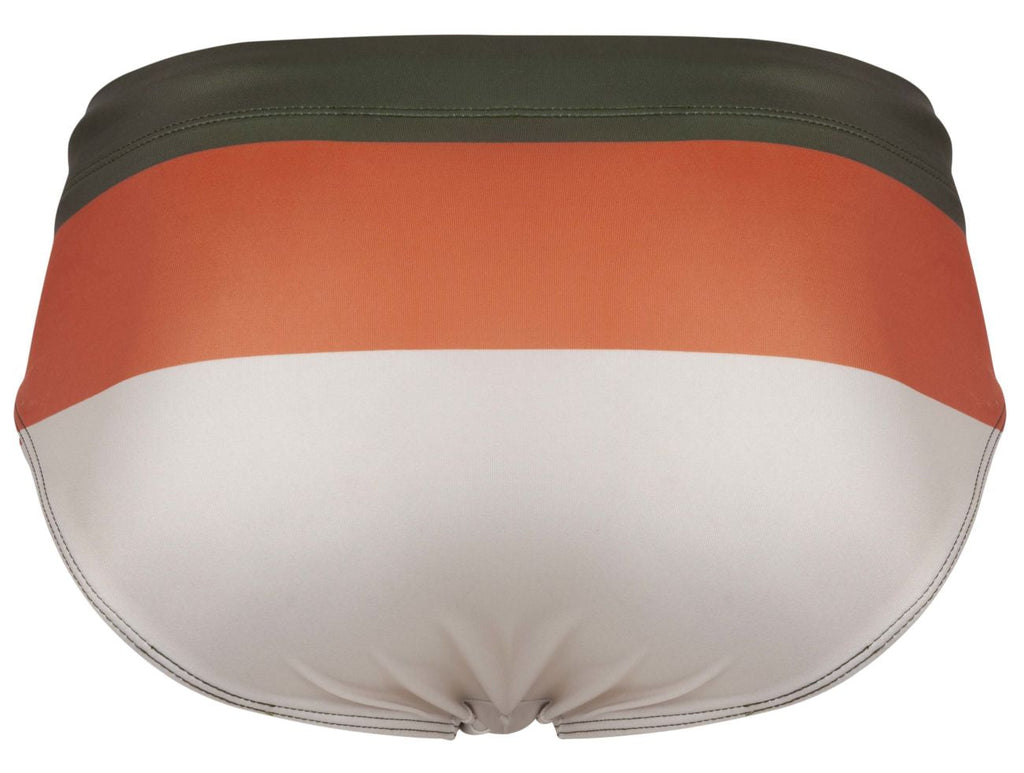 Clever 1802 Wave Badeslip Farbe Grün