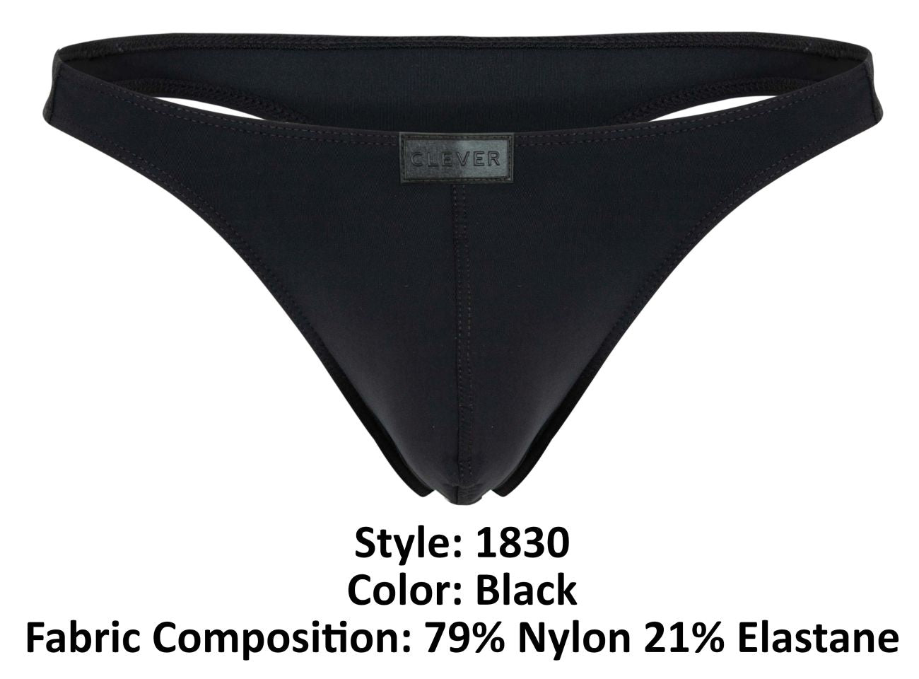 Clever 1830 Desirable Tangas Farbe Schwarz