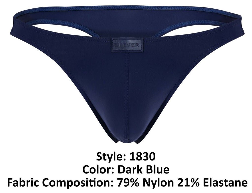 Clever 1830 Desirable Tangas Farbe Dunkelblau