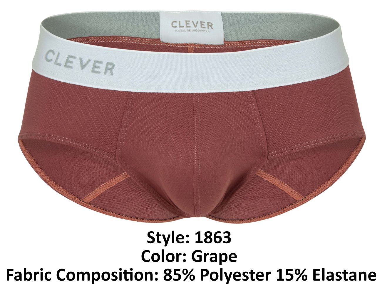 Clever 1863 Lecler Slip Farbe Traube